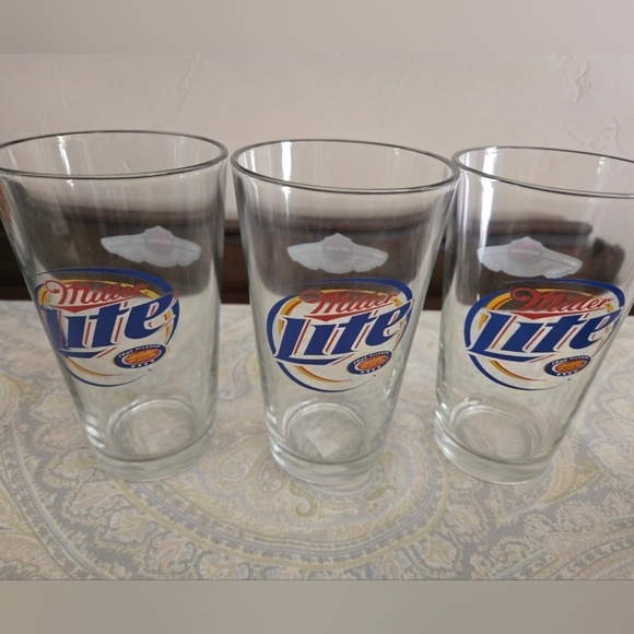 Harley-Davidson Logo Pint Glass Trio 100 Years - Picture 2 of 3